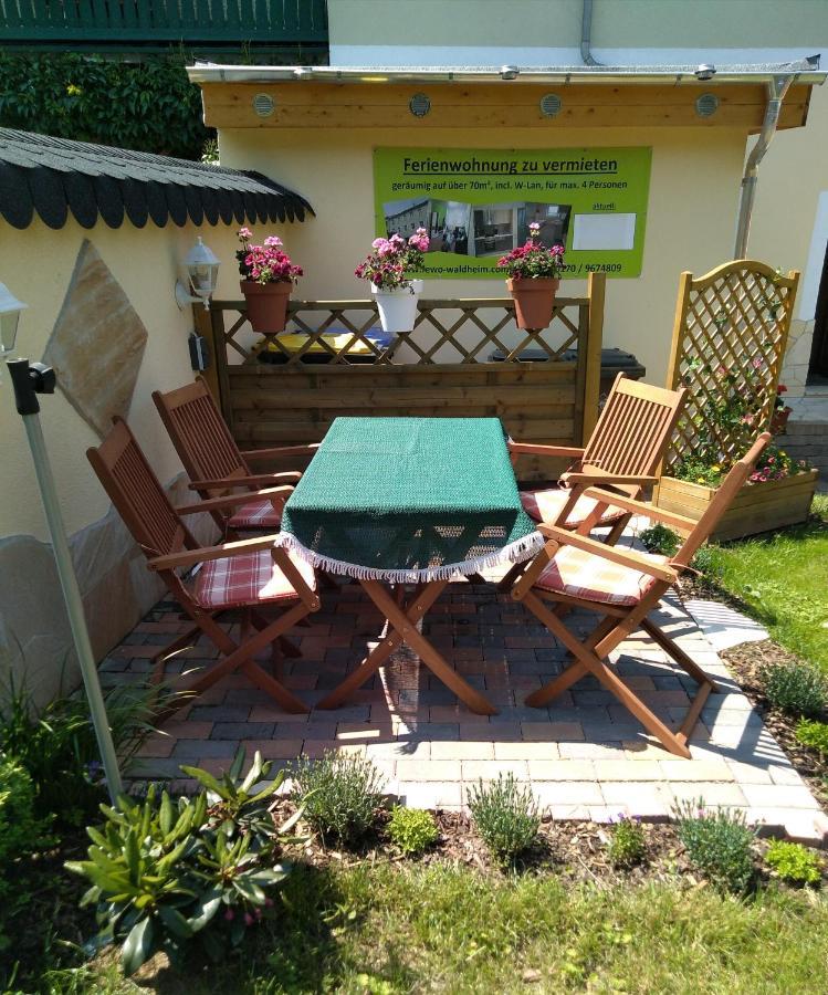 Ferienwohnung Urlaub Und Arbeit In Waldheim Exterior foto